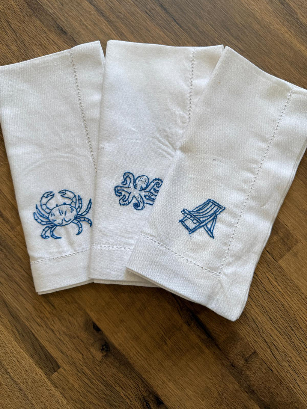 Napkins - Custom Embroidered